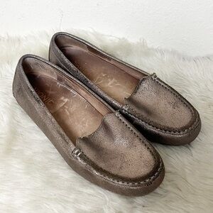 Vionic Debbie Metallic Loafers Size 9 Wide